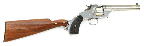 Smith & Wesson New Model No. 3 Target Revolver with Stock