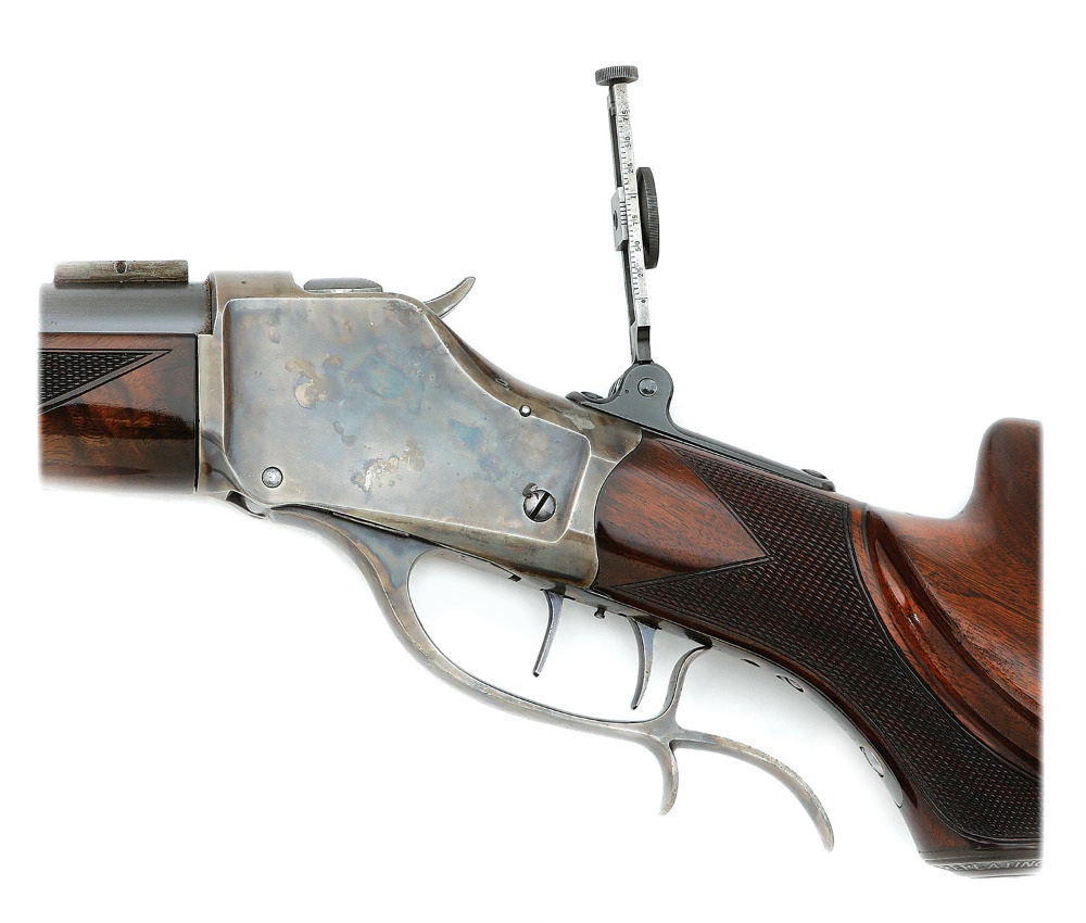 Pope Rifles Winchester-Pope Model 1885 Muzzleloading High Wall Schuetzen Rifle