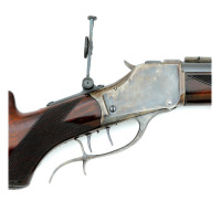 Winchester-Pope Model 1885 Muzzleloading High Wall Schuetzen Rifle - 3