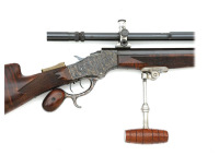 Fine Stevens Ideal No. 51 Schuetzen Rifle On No. 44 1/2 Action - 3