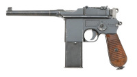 Fully Transferable Mauser M712 C96 Schnellfeuer Machine Pistol with Nazi Firing Proof - 4