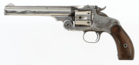 Very Rare U.S. Smith & Wesson State of Maryland New Model No. 3 Single Action Revolver - 2