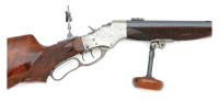 Stevens-Pope Custom Muzzleloading Schuetzen Rifle On No. 44 1/2 Action - 2