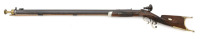 San Francisco Heavy Halfstock Percussion Schuetzen Rifle by Alois Schneider - 2