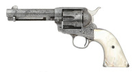 Nice Factory Engraved Colt Single Action Army Revolver - 2