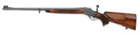 Attractive Fugger Engraved Griffin & Howe Winchester Model 1885 High Wall Sporting Rifle - 2