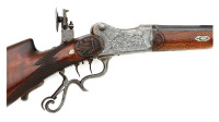 German Martini Schuetzen Rifle with Friedlein Retailer Marking - 3