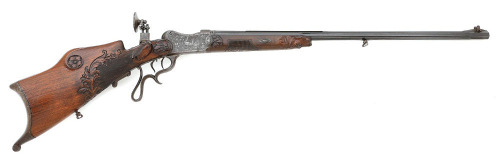 German System Von Schatzl Martini Schuetzen Rifle by Reitz