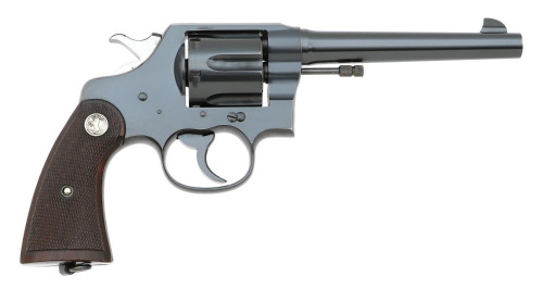 Exceptional Colt New Service Double Action Revolver