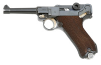 German P.08 S/42 Luger Pistol by Mauser - 2