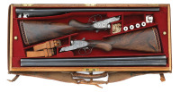 Cased Pair of Boss & Co. Best Quality Sidelock Double Ejectorguns Made For Harold Fowlers