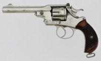 Webley Kaufman Double Action Revolver Identified to Col. J. Davidson - 2