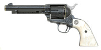 Fine Engraved & Gold Inlaid Colt Second Generation Single Action Army Revolver - 4