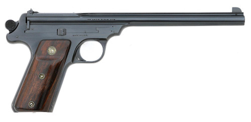 Smith & Wesson Fourth Model Straight Line Target Pistol