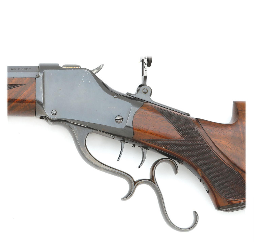 Winchester Model 1885 High Wall Deluxe Schuetzen Rifle