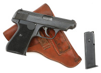 J.P. Sauer & Sohn 38H Semi-Auto Pistol with Police Markings & Holster - 2