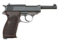 Scarce German AC 45 Zero Series P.38 Semi-Auto Pistol by Walther