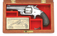 Cased Smith & Wesson No. 1 1/2 Single Action Revolver