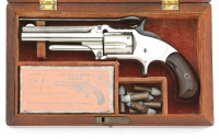 Very Fine Cased Smith & Wesson No. 1 1/2 Second Issue Revolver