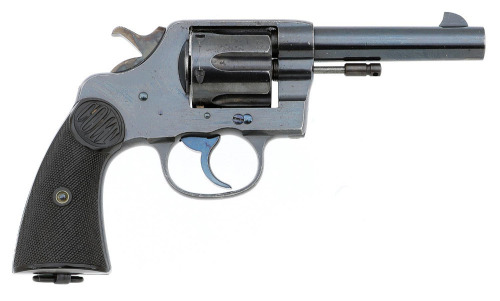 Early Colt New Service Double Action Revolver