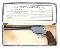 Harrington & Richardson U.S.R.A. Model Single Shot Target Pistol