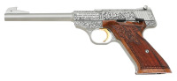 Beautiful Browning Challenger Renaissance Semi-Auto Pistol - 2