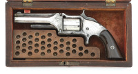 Cased Smith & Wesson No. 1 1/2 First Issue Revolver