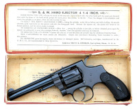 Fine Smith & Wesson First Model 32 Hand Ejector Revolver with Original Box