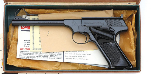 Excellent Colt Third Series Woodsman Target Semi-Auto Pistol