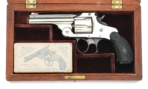 Cased Smith & Wesson 38 Double Action Revolver