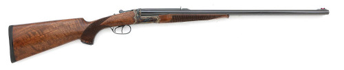 Excellent Turkish Shot & Ball Scalloped Boxlock Double Shotgun