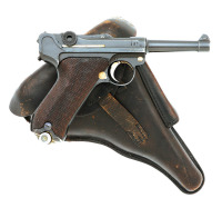 German P.08 Luger Pistol by Erfurt