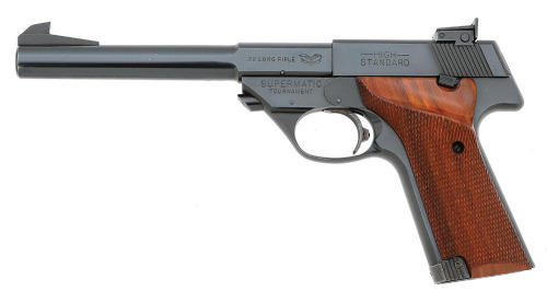 High Standard Military Supermatic Tournament Semi-Auto Pistol