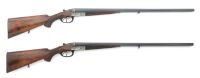 Attractive Matched Pair of German Boxlock Double Ejectorguns by Miller & Val. Greiss