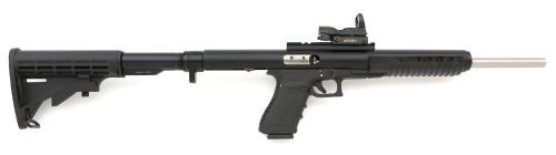 Glock Model 20 Gen 3 frame with Mech-Tech Carbine Conversion Kit