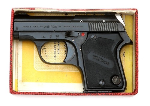 French Unique Model K Mikros Vest Pocket Semi-Auto Pistol