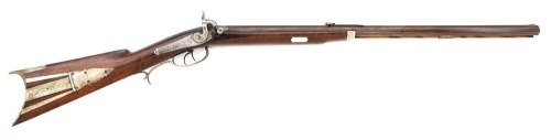 American Percussion Double Rifle With Golcher Locks and Lower Retail Marking