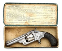 Smith & Wesson No. 1 1/2 Single Action Revolver with Box