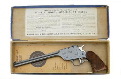 Harrington & Richardson U.S.R.A. Model Break-Open Single Shot Pistol