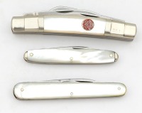 Lot of Mother-of-Pearl Pocket Knives