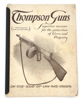 Scarce 1929 Thompson Submachine Gun Catalog