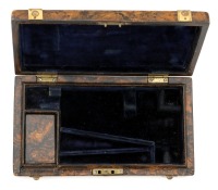 Very Fine Antique Treasure Chest Pistol Case - 2