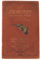 Fine Original 1902 English Luger Manual