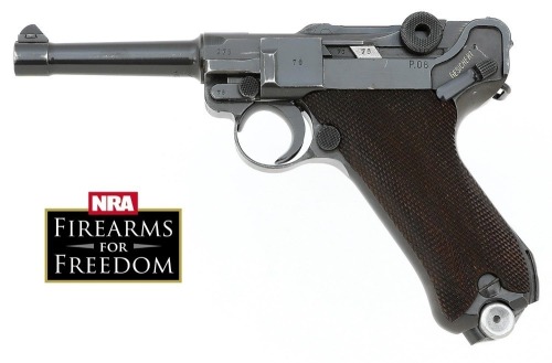 German P.08 Luger byf-Coded Pistol by Mauser