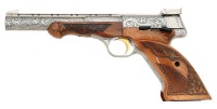 Rare Browning Medalist Renaissance Model Semi-Auto Pistol Special Ordered for the Browning Collectors Association - 3