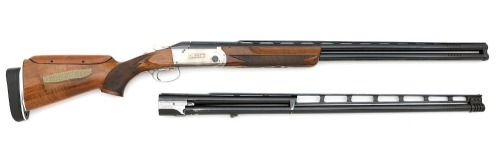 Krieghoff K80 Trap Unsingle Over Under Shotgun Two Barrel Set