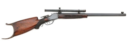 Attractive Schoyen Winchester Model 1885 High Wall Sporting Rifle