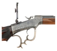 Custom Marlin Ballard No. 6 1/2 Rigby Off-Hand Rifle - 2