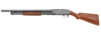 Attractive Winchester Model 12 Riot Shotgun Loaned To Co. B 19th Regiment - 2