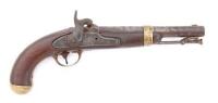 U.S. Model 1842 Percussion Pistol by Aston